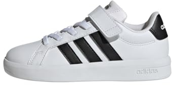 adidas Unisex niños Grand Court 3.0 Children Shoes, FTWR White/Core Black/FTWR White, 34 EU