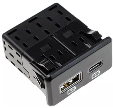 Presa di ricarica USB efficiente con protezioni da sovratensione Adattatore versatile T99Q7-6MA0A della porta USB per Autmotives
