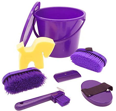 PFIFF 102361 Putzset im verschließbaren Eimer, lila 4