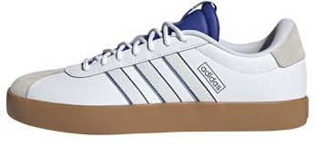 adidas Homme VL Court 3.0 Shoes, FTWR White/Crystal White/Semi Lucid Blue, 44 EU