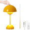Yuragim Pilzlampen Tischlampe, LED Tischlampe Kabellos Akku, Moderne Dekorative Tischleuchte, Touch Dimmbar Tischleuchte Pilz Lampe​ Mit 3 Helligkeitsmodi, Wiederaufladbar Flowerpot Lamp