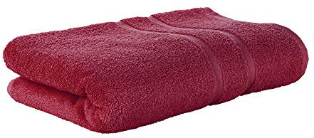 Premium Frottee Badetuch 100x150 cm in bordeaux von StickandShine in 500g/m² aus 100% Baumwolle