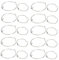 Veemoon LED-Lampenfassungen Halogenlampenfassungen Birnenhalter Lampenfassungsclips Lampenfederclip Ring Herr16 Led