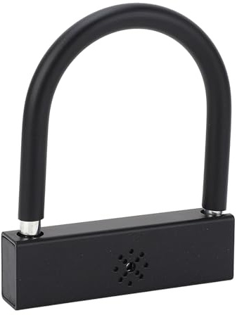 Motorrad-Bügelschloss mit 110-dB-Alarm – Hochsicherheits-Diebstahlschloss für Roller und Motorräder – Metallkonstruktion und Wasserdichtes Design