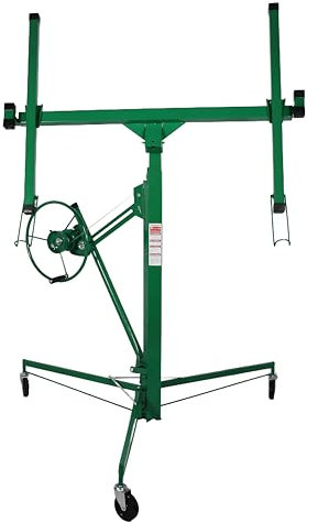 lève-plaques de plâtre XXL STANEW,Plateforme élévatrice inclinable,Aide de montage de panneaux en placoplâtre,capacité de charge max. 68 kg,Hauteur 140-325cm,Deux livraisons de colis