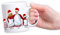 Mug personnalisable Noël modèle Famille - Cadeau original - Jusqu'à 6 membres