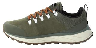 Jack Wolfskin Herren Terraventure Urban Low M, Khaki / Orange, 43 EU