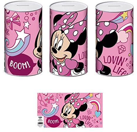 Disney Minnie Money Box Large 10 x 10 x 17.5 cm
