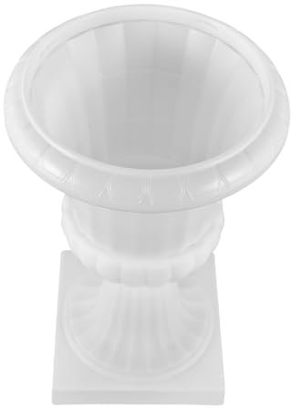 HOMOCONO Maceta Pedestal Romana Decorativa para Flores Jarrón Clásico Desmontable para Bodas y Decoración de Interiores para Plantas de Interior Especiales