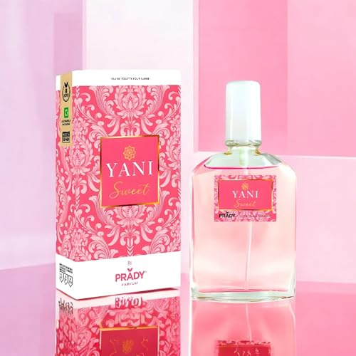 Prady – Eau de Toilette Yani Sweet 90ml – Fragancia femenina dulce y envolvente con inspiración árabe – Aroma sensual, moderno y duradero – Ideal para uso diario o eventos especiales