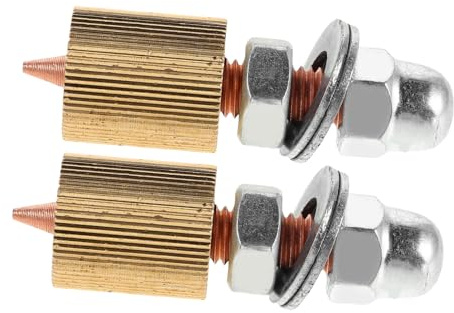 ELAYARD 2 Piezas Pinzas de Reparación para Soldadura de Chapa Accesorios de Cobre para Reparación de Carrocería Automotriz