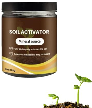 Soil Improvement Loosening Agent, Activador Del Suelo, Soil Activator for Indoor Plants, Soil Revitalizer for Garden, Plant Growth Enhance Supplement (1pcs)