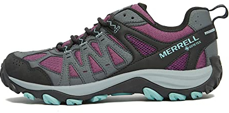 Merrell Women’s Accentor 3 Gore-TEX Walking Shoes with High Traction Sole, Waterproof, Breathable, Durable (Pink, UK Footwear Size System, Adult, Women, Numeric, Medium, 4)