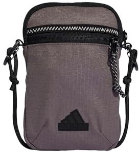 adidas Unisex Xplorer Small Bag, Charcoal/Black/White, One Size