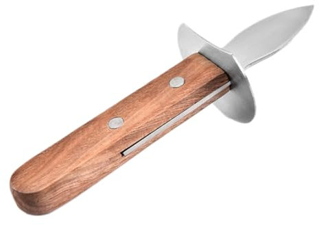 PHENOFICE Austernöffner Aus Edelstahl Schneidwerkzeug Für Austern Muscheln Und Jakobsmuscheln Robust Und Langlebig Einfach Zu Bedienen