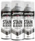 JENOLITE Apprêt Anti-Taches en Spray Blanc | 3x400ml | Bloque les taches instantanément | Résistant à l’humidité et moisissure | Sous-couche peinture murs et plafonds