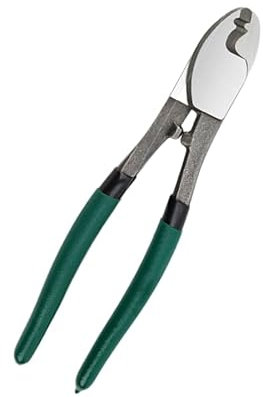 Heavy Duty Professional Wire Cutter, Electrical Cable Wire Plier Stripper Shear Cutting Tool, Anti-Slip Handle, for Aluminium, Copper and Plastic Cable,DIY Crafts (8 inch - 200mm)