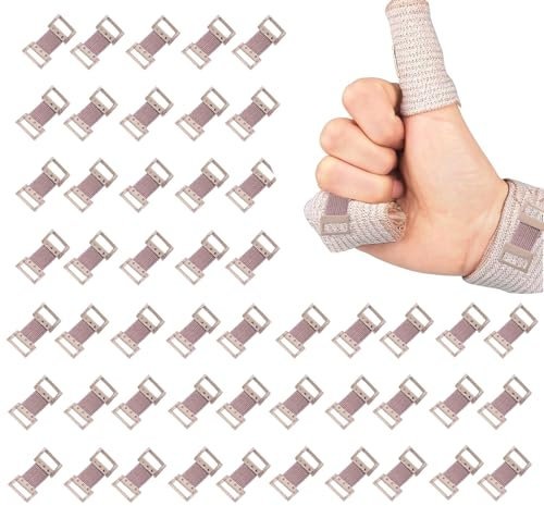 50 Stück Verbandsklammern Elastische Bandage Clips Mullbinden Klammern Clips Geeignet Für Verschiedene Verbandsmaterialien Elastisch Mit ElastizitäT