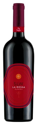 La Rossa 450 'Zero Sugar - Zero Carbs' Piemonté Red, 11 ABV, 75cl By SLIM Wine