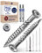 Terrassenschrauben 5x50 Edelstahl A4 Linsenkopfschrauben Torx Schrauben 5mm stark 1000 Stück Holzschrauben Torx 50mm lang Edelstahlschrauben Holz inkl. 2x Torx Bits