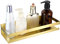 IGNPION Étagère d'angle de salle de bain en acier inoxydable pour accessoires de salle de bain,Étagère murale pour salle de bain,Organiseur de rangement pour cuisine, hôtel (doré, 30 cm)