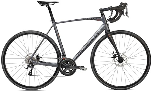 FONDRIEST Katana Disc Brake, Bicicletta Unisex Adulto, Grigio, 59