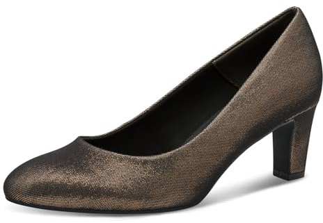 Tamaris Damen Pumps Vegan metallic 40