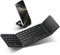 Vobafe Bluetooth Faltbare Tastatur mit Touchpad Kabellose Klappbare, Tragbare Mini Tastatur mit 3 Bluetooth-Kanälen für iOS, Android, Windows, Laptop PC Tablet, QWERTZ Layout, Schwarz