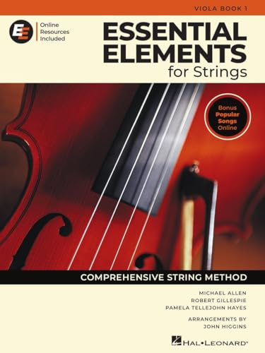 Essential Elements for Strings – Viola Buch 1 mit EEi Online-Ressourcen | Viola-Lehrbuch und Noten mit 150 Videolektionen und aktualisiertem ... With Online Resources