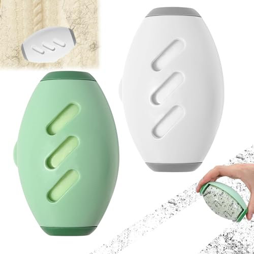 2 Pièces Rouleau à Peluches Réutilisable Lavable, Brosse Vetement Anti Poils, Rouleau Anti-Peluches Portable, Rouleau Poils d'animaux, pour Vêtement, Tapis, Meuble, Canapé, Voiture