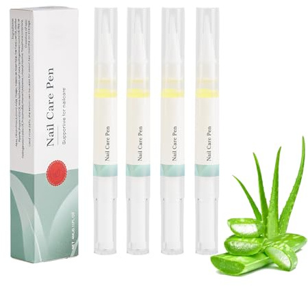 4 PCS Nail Care Pens - Nail Repair Treatment Pen, Nail Pen for Nail Fungus, Anti Fungal Stick, Nail Strengthener for Weak Nails
