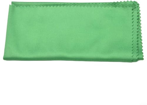 Chiffon d'essuyage double face élégant fabriqué en microfibre pour votre collection de guitare ou de basse