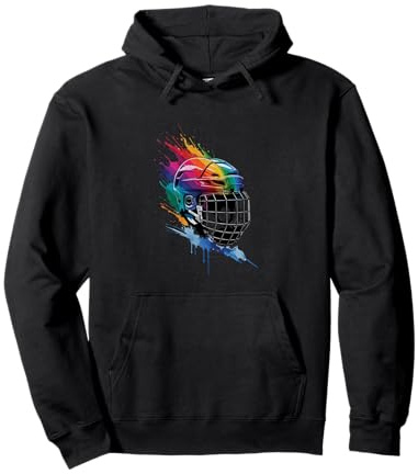 Casco de Hockey sobre Hielo Sudadera con Capucha