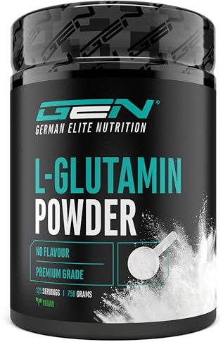 L-Glutamin Pulver - 750 g - Premium: Reines & ultrafeines L-Glutamine - 100% micronized L-Glutamine Aminosäure - Unlflavoured Neutral - Hochdosiert - Vegan