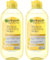 Garnier SkinActive Micellar Cleansing Water with Vitamin C, to Cleanse Skin, Remove Makeup, and Brighten Dull Skin, 2 Count (Packaging May Vary)
