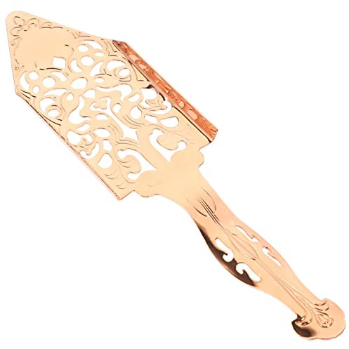 BESTonZON Cuillère à Absinthe Fontaine à Goutteur D'absinthe Cuillère à Verres à Absinthe Fontaines à Boire Pour Les Fêtes Filtre à Absinthe Acier Inoxydable Décorer Multifonction