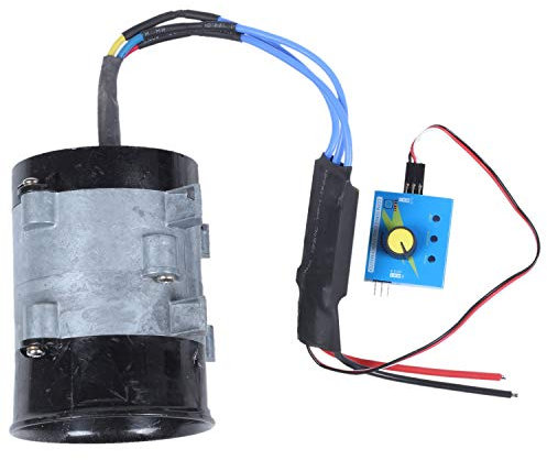 Lobamop Turbina elettrica universale per auto, turbine di potenza turbocompressore, 12 V