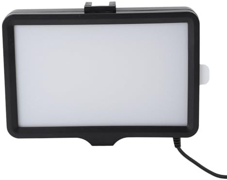 LED Videoleuchte für Kamera, USB Stecker in 5 V LED Kamera Videoleuchte, Tragbare Fotobeleuchtung mit RGB Filter, LED Panel Leuchte für DSLR Kamera