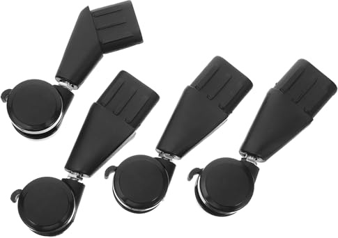 SHINEOFI 4pcs Silent Office Chair Caster Wheels Casters for Carpet Hardwood Floors