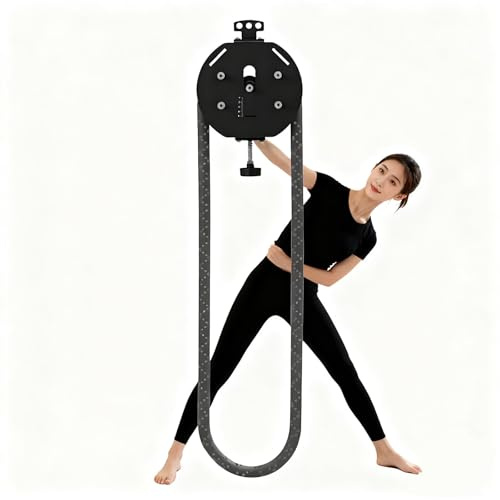 Motståndsträningsmaskin, remdragare för fitnessrep, klättermaskin för remdrag, justerbar motståndsmaskin för hemmagym, med 150 kg lastkapacitet, 30 kg maxmotstånd