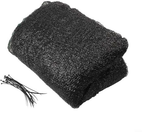 babominimer Tela de sombra 50% HDPE malla red para invernadero jardín granero pérgola patio terraza gallinero aves de corral, 4 x 6 m