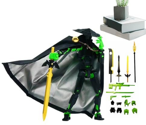 Générique 3D-gedrucktes Figuren-Set, 3D-Druck | Schreibtisch-Ornament-Spielzeug, flexibles Spielfiguren-Set mit mehreren Gelenken, Puppe