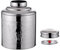 Healeved Luftdichte Keksdose aus Edelstahl mit Deckel, für Tee, Kaffee, , Kekse, Tee, und Kaffee, Keksdosen und Gläser