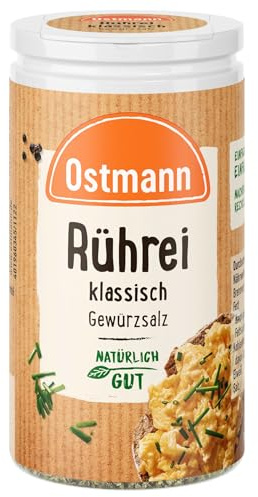 Ostmann Gewürze - Rührei Gewürzsalz | Ideal zum Würzen von Spiegelei, Omelette und Quiche | 45 g in der Streudose