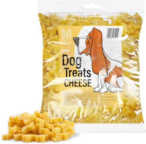 MERSJO Friandises d'Entraînement pour Chien - 500 g de Nourriture Sèche - Entraîneur de Viande Séché en Douceur - Convient pour Toutes les Races