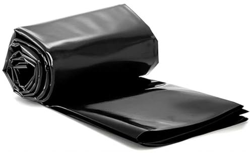 Bâche de bassin pour bassins extérieurs 2x2.5m 3x4m 5x7m 6x9m 8x10m 10x12m, membrane flexible de 0,12 mm pour bassin de terrasse, jardin paysager, aquaculture, cascade, bassin à canards(3x4m)