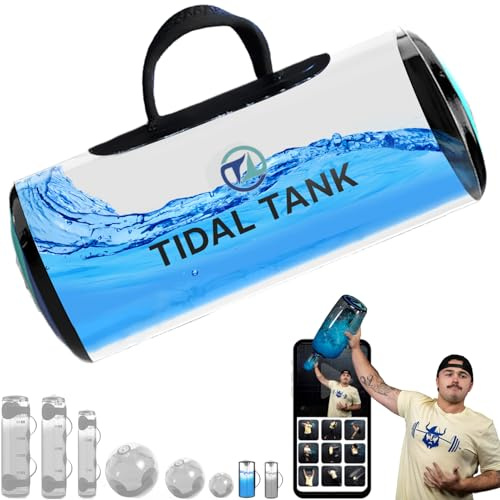 Tidal Tank - Original Aqua Bag Kettlebell for weight training | Training Power Bag with Water Weight | Ultimate Core and Balance Workout | Portable Stability Training Fitness Device | up to 5 kg