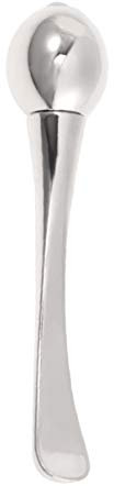 Kosmetik Spatel Zinklegierung Augencreme Werkzeug Gesicht Schönheit Hautpflege Roller Massage Gesicht Frauen Damen Silber