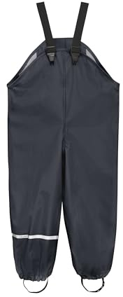Celavi Unisex Basic Rain Overall-Recycle PU Regenhose, Dark Navy 90, Azul Marino, 90