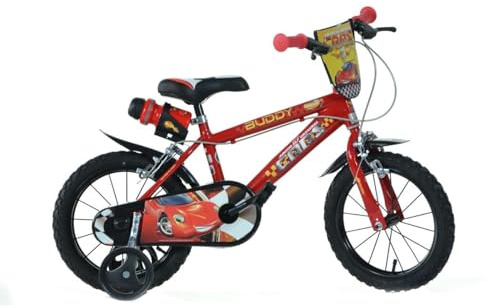 Dino Bikes Bicicleta niño 14 Pulgadas Coches